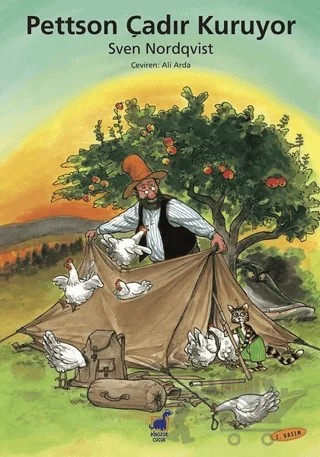 Pettson Çadır Kuruyor – Sven Nordqvist – Dinozor Çocuk kitap kapağı