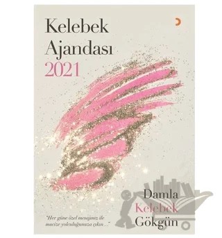Kelebek Ajandası 2021 – Damla Kelebek Gökgün – Cinius Yayınları kitap kapağı
