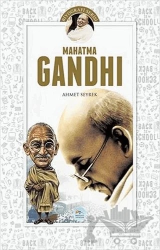 Mahatma Gandhi – Ahmet Seyrek – Maviçatı Yayınları kitap kapağı