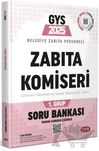Belediye Zabıta Personeli Zabıta Komiseri 1. Grup Soru Bankası – Kolektif – Data Yayınları kitap kapağı