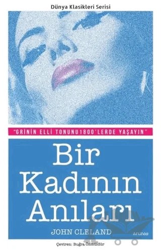 Bir Kadının Anıları – John Cleland – Arunas Yayıncılık kitap kapağı