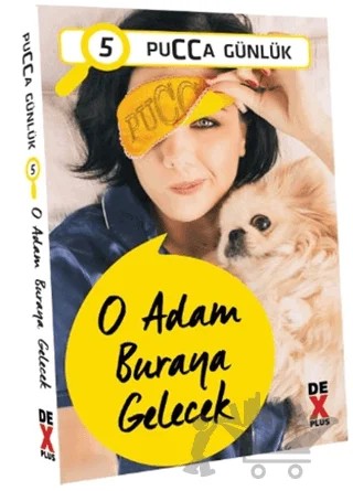 Pucca Günlük - 5 : O Adam Buraya Gelecek – Pucca – Dex Yayınevi kitap kapağı