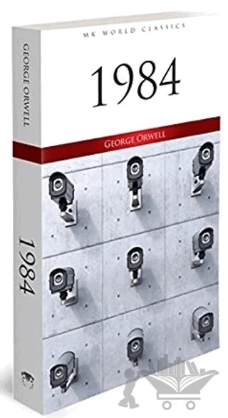 1984 - İngilizce Roman – George Orwell – MK Publications kitap kapağı