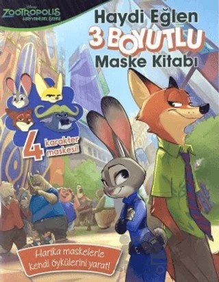 Disney Zootropolis Hayvanlar Şehri – Kolektif – Doğan Çocuk kitap kapağı