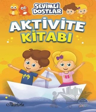 Sevimli Dostlar Aktivite Kitabı - 1 – Özge Gökçek – Martı Çocuk Yayınları kitap kapağı
