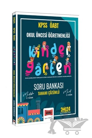 2024 ÖABT Okul Öncesi Öğretmenliği Kindergarten Tamamı Çözümlü Soru Bankası – Mustafa Alkan – Yargı Yayınevi kitap kapağı