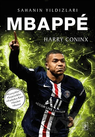 Mbappe - Sahanın Yıldızları – Harry Coninx – Parodi Yayınları kitap kapağı