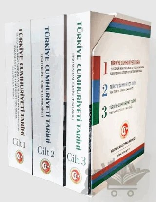 Türkiye Cumhuriyeti Tarihi 3 Kitap Takım – Kolektif – Atatürk Araştırma Merkezi kitap kapağı