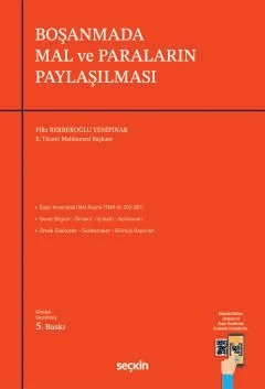 Boşanmada Mal ve Paraların Paylaşılması – Filiz Berberoğlu Yenipınar – Seçkin Yayıncılık kitap kapağı