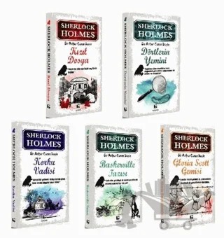 Sherlock Holmes Seti (5 Kitap Takım) – Sir Arthur Conan Doyle – Çınaraltı Yayınları kitap kapağı