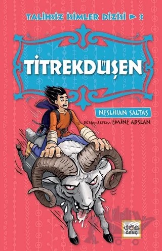 Titrekdüşen - Talihsiz İsimler Dizisi 3 – Neslihan Saltaş – Nar Genç kitap kapağı