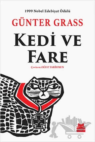 Kedi ve Fare – Günter Grass – Kırmızı Kedi Yayınevi kitap kapağı