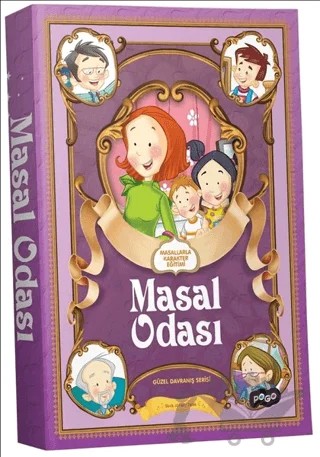 Masallarla Karakter Eğitimi - Masal Odası – Seyit Ahmet Uzun – Pogo Çocuk kitap kapağı