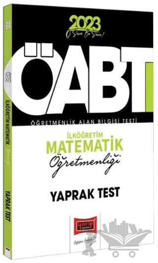 Yargı Yayınları 2023 KPSS ÖABT İlköğretim Matematik Öğretmenliği Çek Kopart Yaprak Test – Kolektif – Yargı Yayınevi kitap kapağı