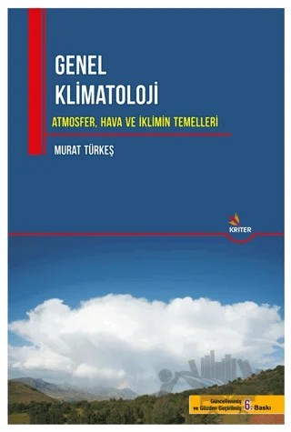 Genel Klimatoloji – Murat Türkeş – Kriter Yayınları kitap kapağı