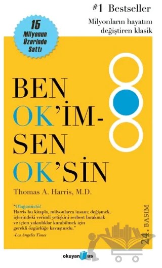 Ben Ok’im Sen Ok’sin – Thomas A. Harris – Okuyan Us Yayınları kitap kapağı