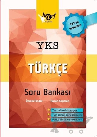 YKS Türkçe Soru Bankası – Hasan Kapalen, Özlem Fındık – Harf Eğitim Yayıncılık kitap kapağı