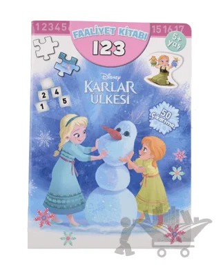 Disney Karlar Ülkesi Faaliyet Kitabı 1 2 3 – Kolektif – Doğan Egmont Yayıncılık kitap kapağı