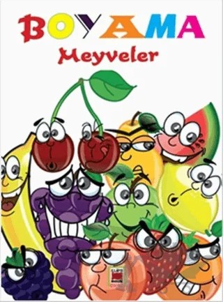 Boyama - Meyveler – Kolektif – Elips Kitap kitap kapağı
