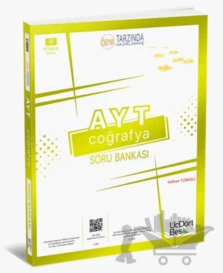 2024 AYT Coğrafya Soru Bankası – Volkan Türkeli – Üç Dört Beş Yayınları kitap kapağı