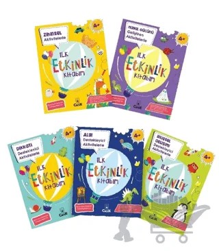 İlk Etkinlik Kitabım Serisi (5 Kitap Takım) – Kolektif – Floki Çocuk kitap kapağı