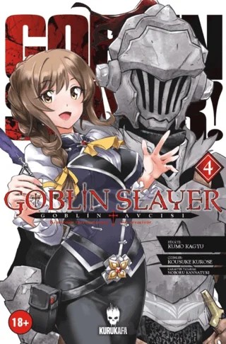 Goblin Slayer - Goblin Avcısı 4 – Kumo Kagyu – Kurukafa Yayınevi kitap kapağı