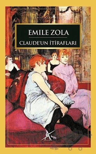 Claude'un İtirafları – Emile Zola – Avrupa Yakası Yayınları kitap kapağı