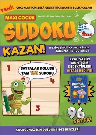 Maxi Çocuk Sudoku 4 – Kolektif – Maxi Yayıncılık kitap kapağı