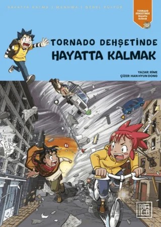 Tornado Dehşetinde Hayatta Kalmak – Rime – Athica Yayınları kitap kapağı