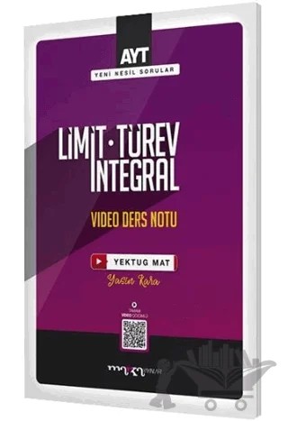 AYT Limit Türev İntegral Video Ders Notları – Kolektif – Marka Yayınları kitap kapağı