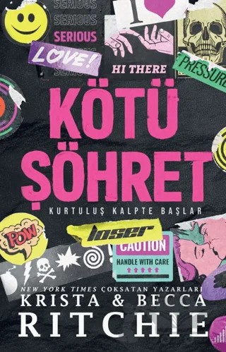 Kötü Şöhret – Krista, Becca Ritchie – Martı Yayınları kitap kapağı