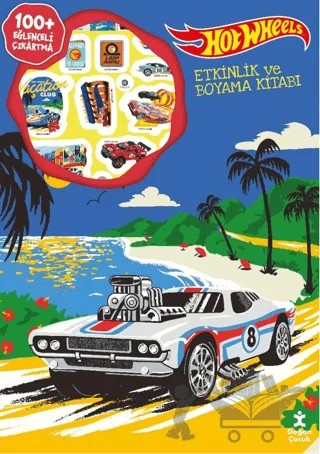 Hot Wheels Çok Çıkartmalı Boyama Kitabı – Kolektif – Doğan Çocuk kitap kapağı