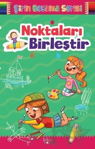 Şirin Boyama Serisi - Noktaları Birleştir – Kolektif – Koloni Çocuk kitap kapağı