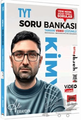 2025 TYT Kimya Tamamı Video Çözümlü Soru Bankası – Ali Eraydın – Yargı Yayınevi kitap kapağı