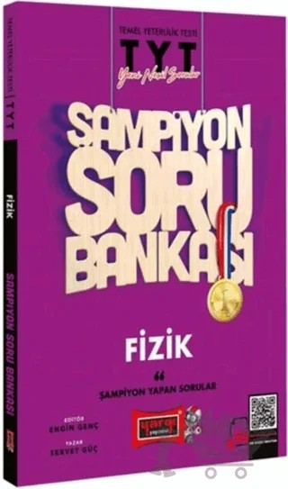 2022 TYT Fizik Şampiyon Soru Bankası – Servet Güç – Yargı Yayınevi kitap kapağı