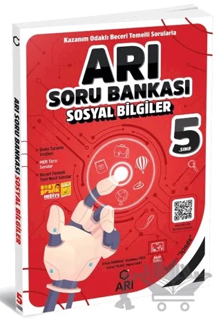 5. Sınıf Sosyal Bilgiler Arı Soru Bankası – Kolektif – Arı Yayıncılık kitap kapağı