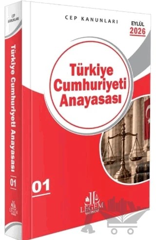 Türkiye Cumhuriyeti Anayasası – Kolektif – Legem Yayınevi kitap kapağı
