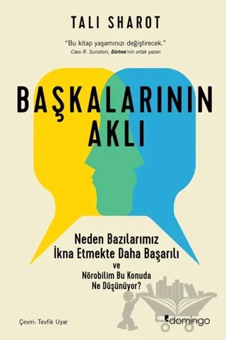 Başkalarının Aklı – Tali Sharot – Domingo Yayınevi kitap kapağı