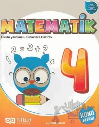 4. Sınıf Matematik Konu Kitabı – Kolektif – Nitelik Yayınları - Bayilik kitap kapağı