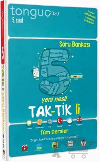 5. Sınıf Tüm Dersler Yeni Nesil Taktikli Soru Bankası 2020 – Kolektif – Tonguç Akademi kitap kapağı