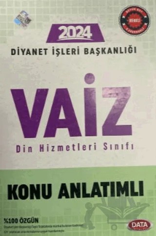 2024 Diyanet İşleri Başkanlığı Vaiz Konu Anlatımlı – Kolektif – Data Yayınları kitap kapağı