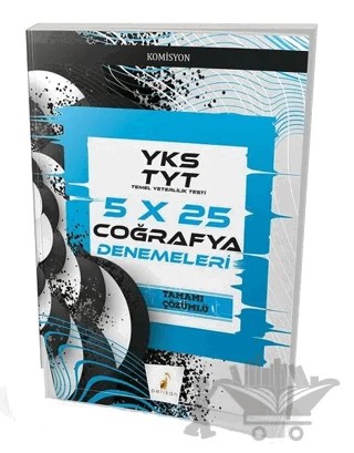 YKS TYT 2019 5X25 Coğrafya Denemeleri – Kolektif – Pelikan Tıp Teknik Yayıncılık kitap kapağı