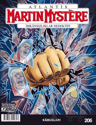 Martin Mystere sayı 206 – Alfredo Castelli – Lal Kitap kitap kapağı