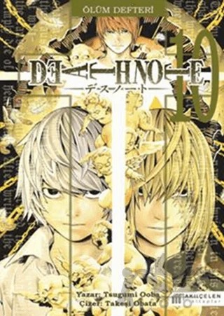 Death Note - Ölüm Defteri 10 – Tsugumi Ooba – Akıl Çelen Kitaplar kitap kapağı