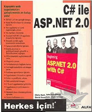 C# ile ASP.NET 2.0 – Chris Hart – Alfa Yayınları kitap kapağı