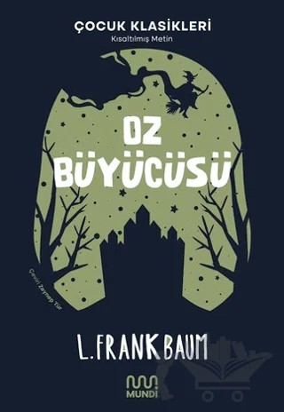 Oz Büyücüsü – L. Frank Baum – Mundi kitap kapağı