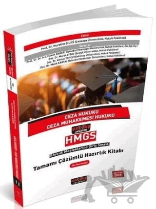 2025 HMGS Ceza ve Ceza Muhakemesi Hukuku Hazırlık Kitabı Çözümlü – Nurettin Bilici, Hakan Hakeri, Murat Aydın, Kemal Topçu, Melik Kartal – Savaş Yayınevi kitap kapağı
