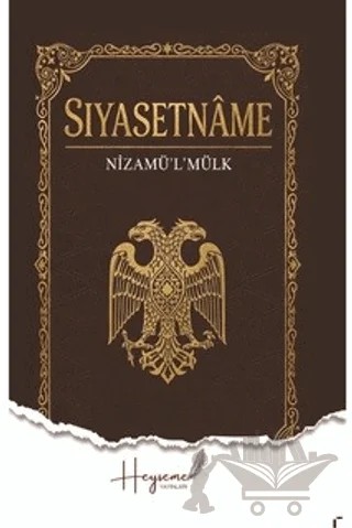 Siyasetnâme – Nizamü'l-Mülk – Heyseme Yayınları kitap kapağı
