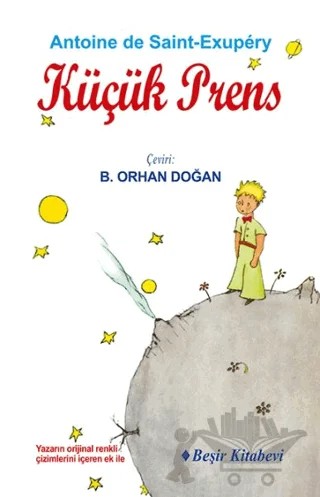 Küçük Prens – Antoine de Saint-Exupery – Beşir Kitabevi kitap kapağı