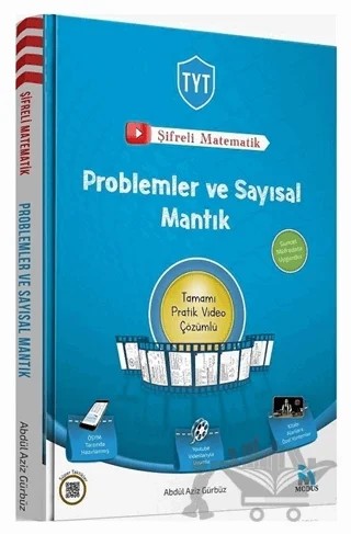 TYT Problemler ve Sayısal Mantık – Abdül Aziz Gürbüz – Modus Yayınları kitap kapağı